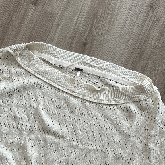 Free people White Women's Sweatshirt - Picture 2 of 3